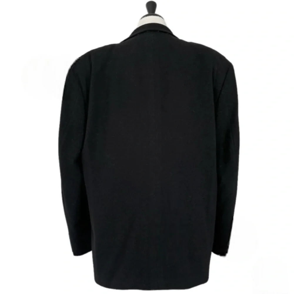 Linea by Louis Dell’olie Vintage Wool and Cashmere Blend Sport Coat Black